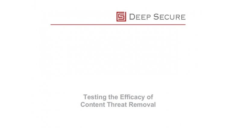Testing the Efficacy of Content Threat Removal