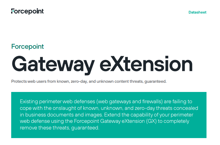 Gateway eXtension (GX) 