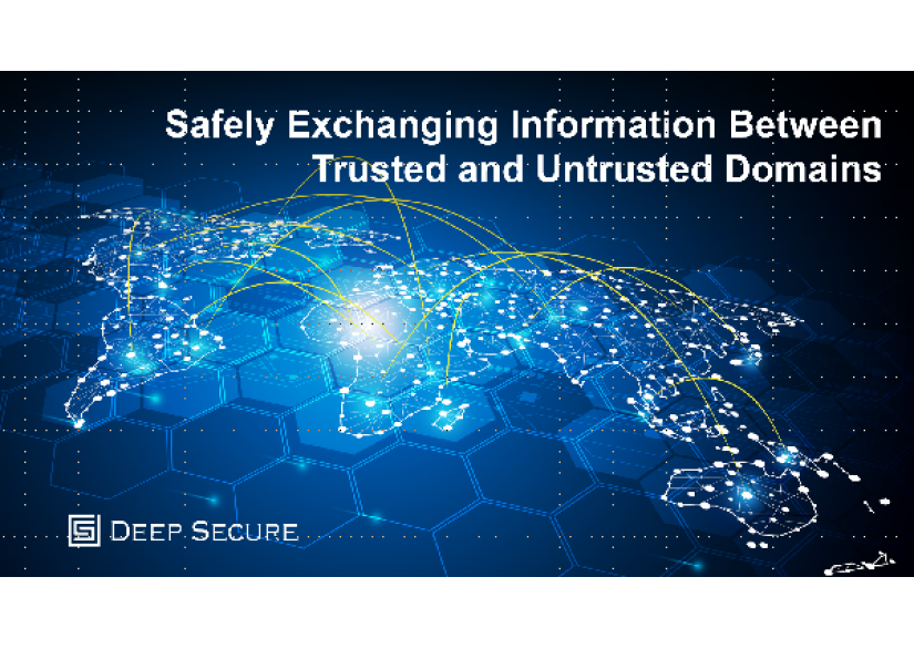 RECORDING: Safely Exchanging Information Between Trusted and Untrusted Domains